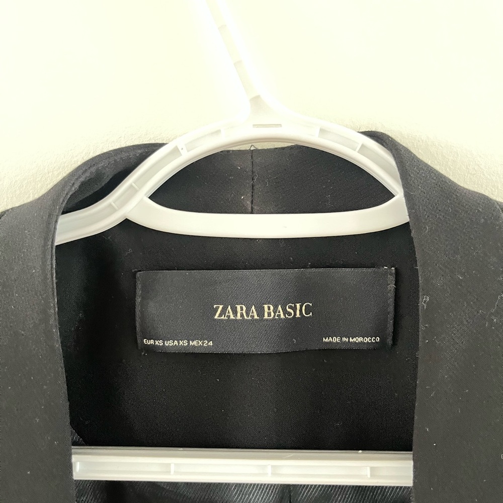 Zara Basic Suit Jacket Blazer - image 3